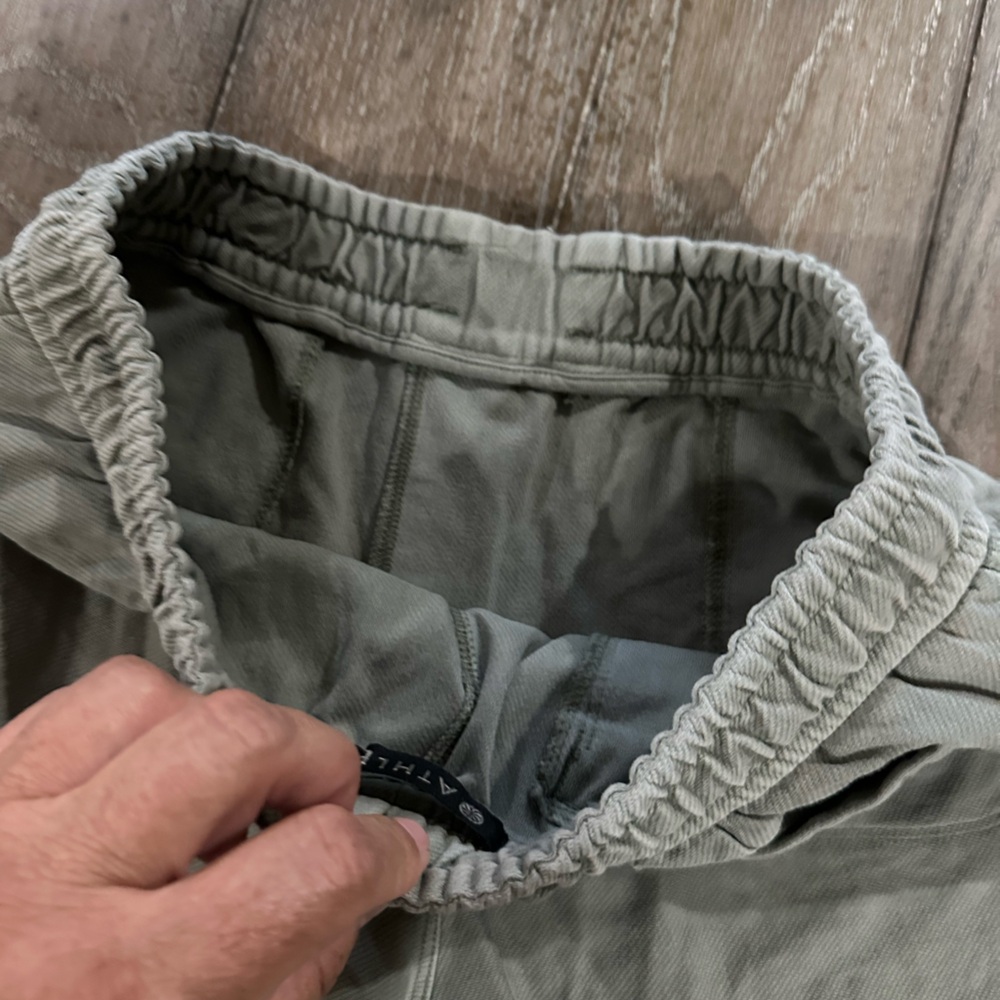 Athleta Sage Green Athletic Shorts - Picture 6 of 8